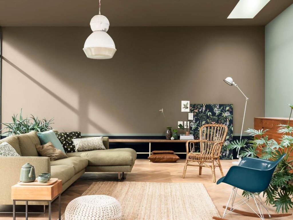 lounge de relajación: el color de 2021 según Sikkens