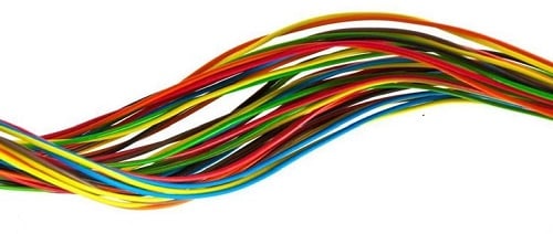 Cables eléctricos para un sistema antirrobo